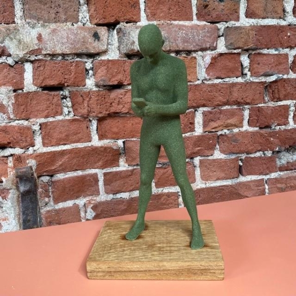 Phoneman klein / donkergroen