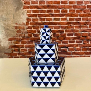 Torentje 3 verdiepingen, batiktechniek